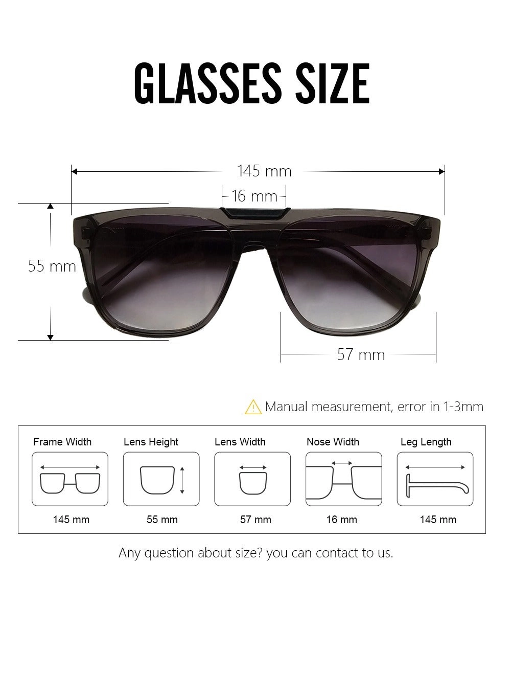 MS7010 - 57 mm Gradient Grey
