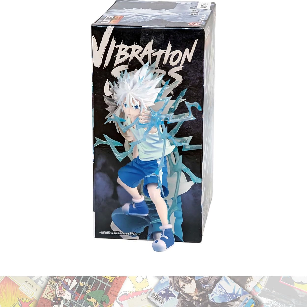 BANDAI SPIRITS Killua Zoldyck - Anime - Banpresto Vibration Stars - 7.6 centimeters (89616)
