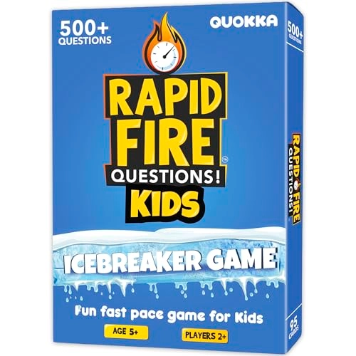 Kids Conversation Cards Game - English 5 years and up