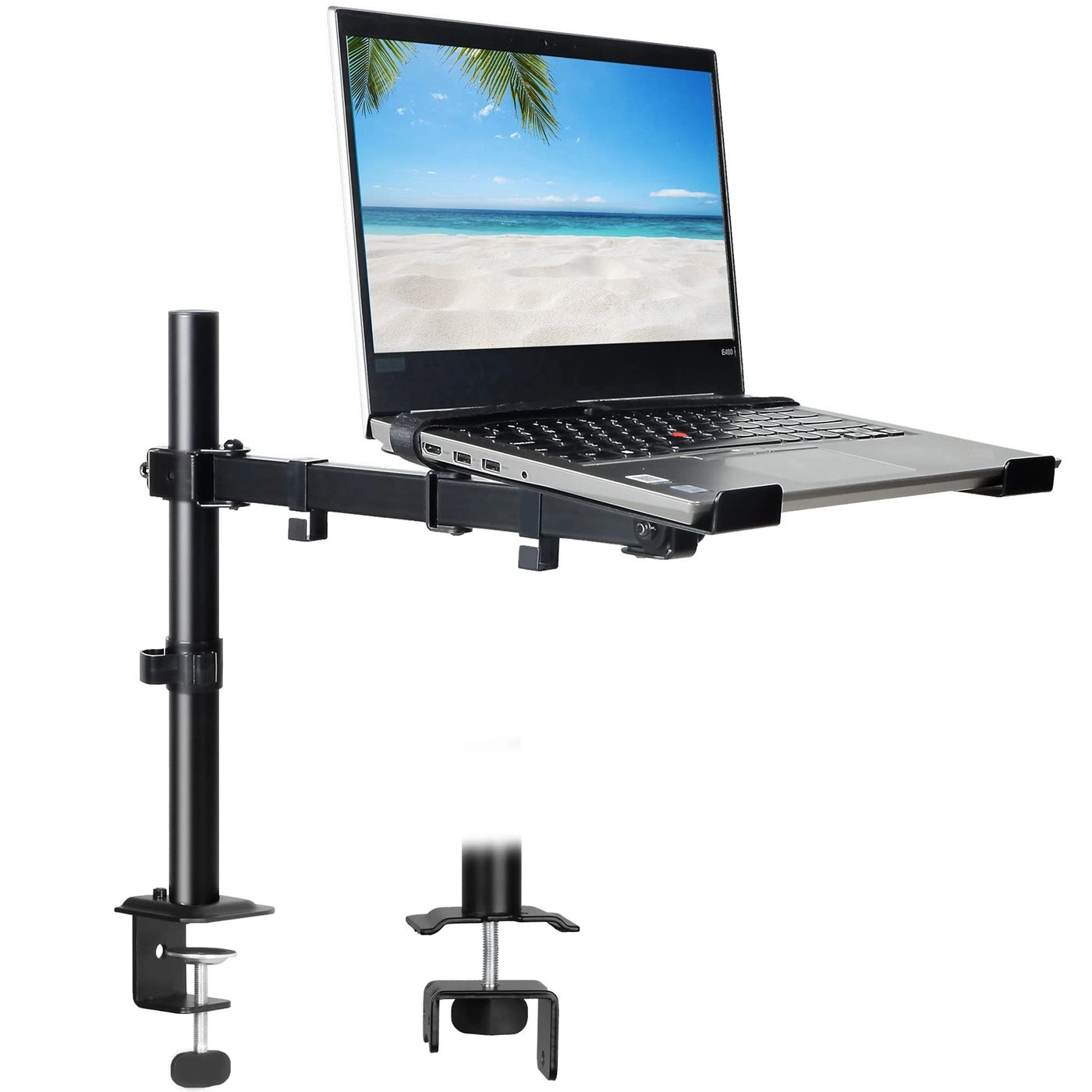 UPGRAVITY Laptop Desk Mount - 17 inch 14”-32”