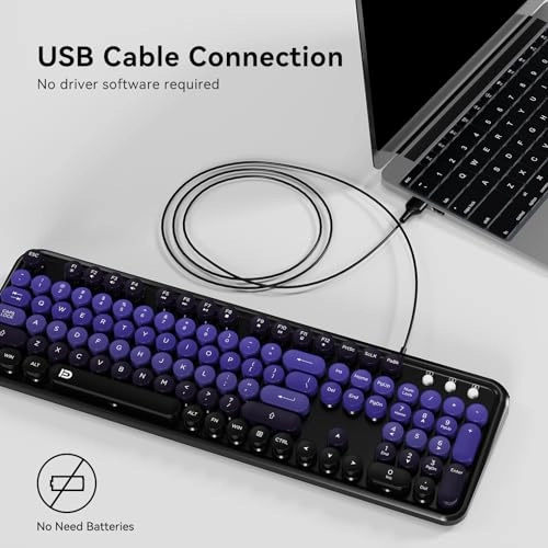 USB Wired Computer Keyboard - Wired