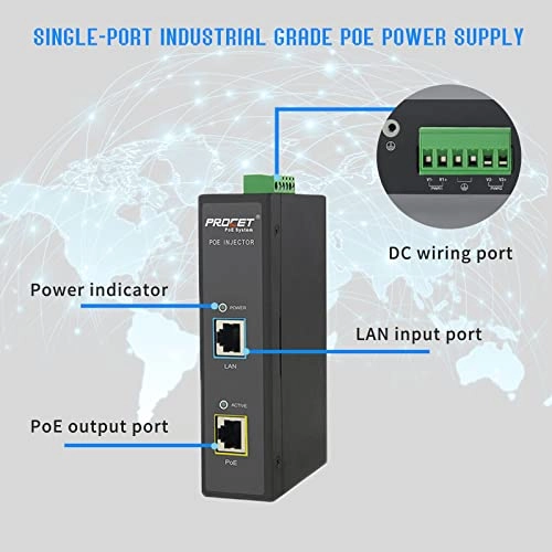 PT-PSE105GWH-E - 55V 95W single output port IEEE802.3af/at/PoE++ 10/100/1000Mbps