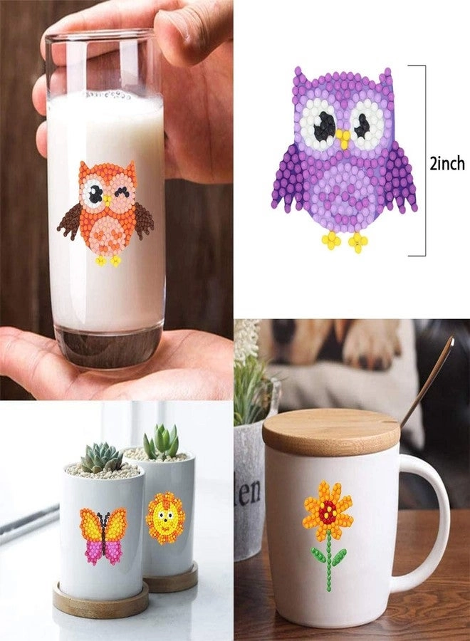 5D Diamond Painting Stickers Kits - 21Pcs