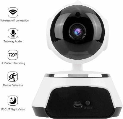 360 IP Camera - 64GB 1080p Night Vision