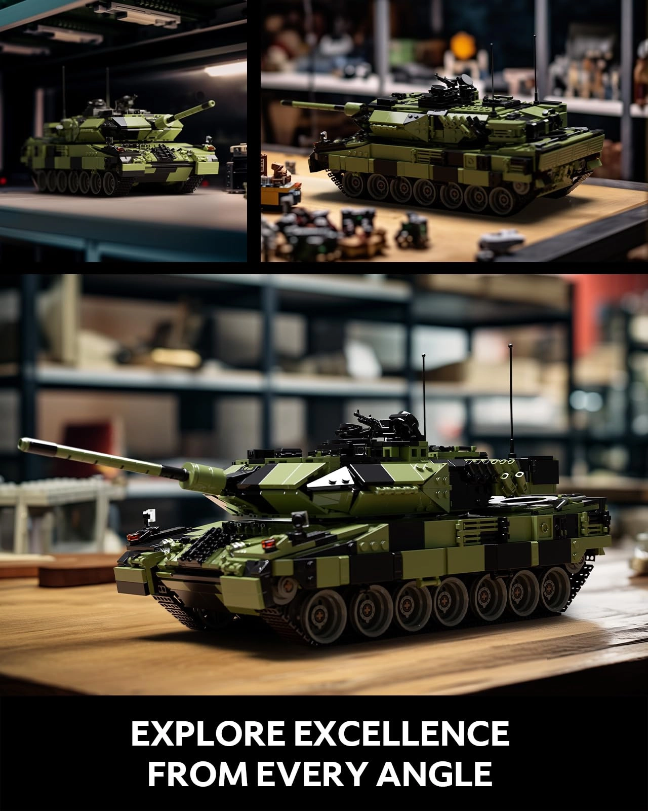 Leopard II A7 - 1:32 Building Set