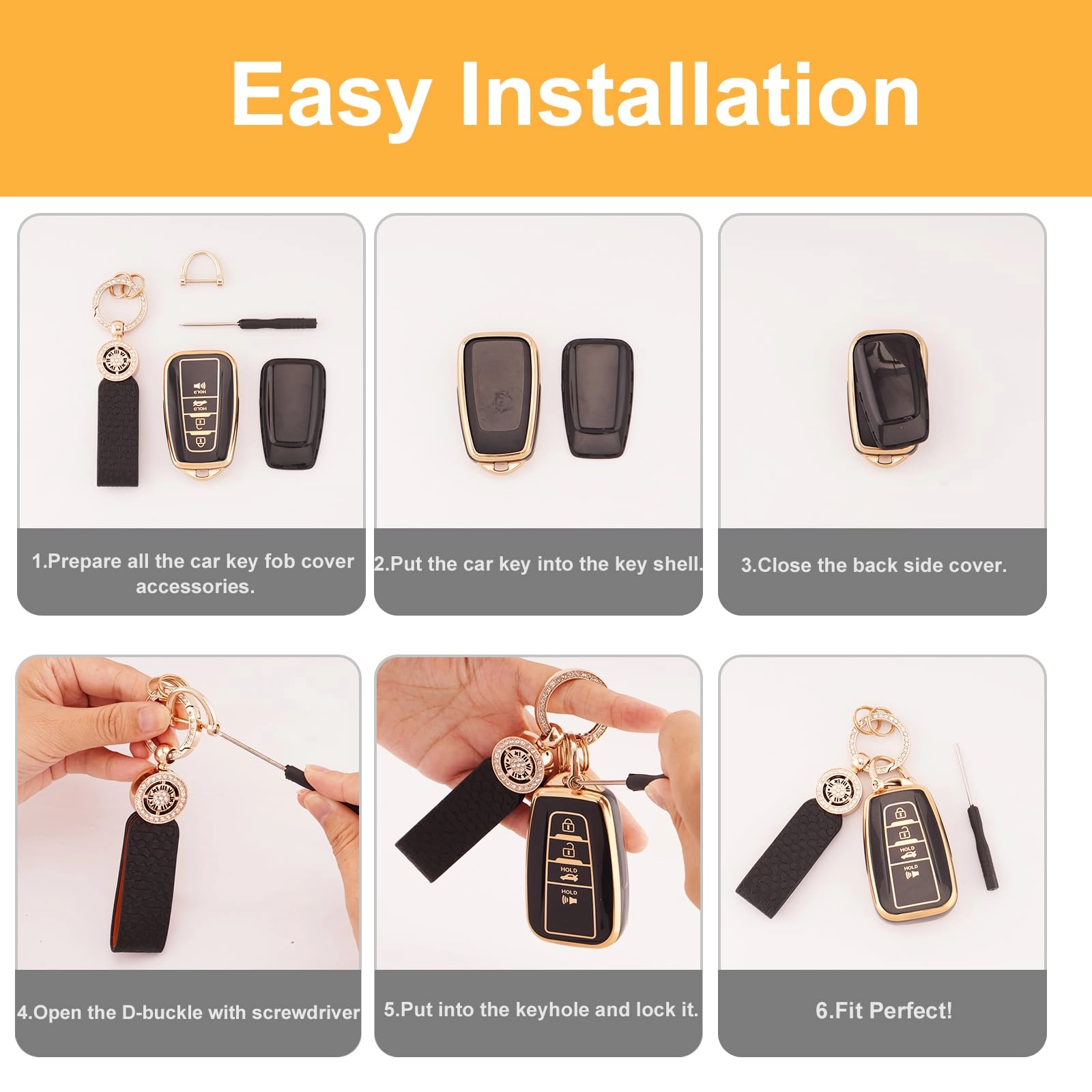 Car Key Cover - Solid