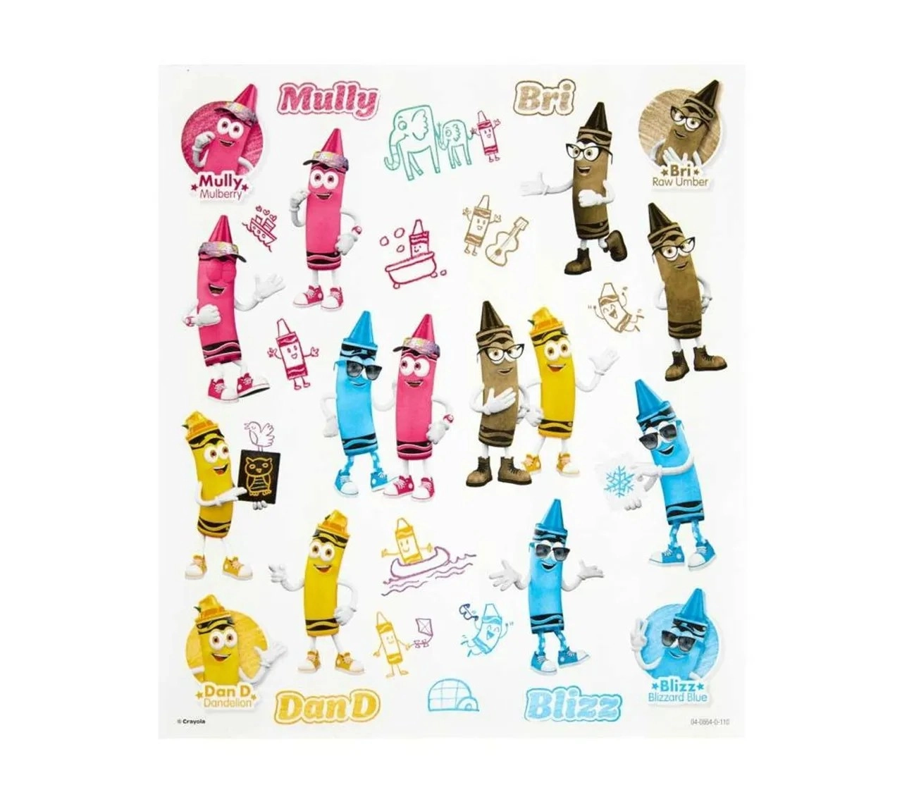 Retired Colors Wild Journeys Coloring & Activity Set - 8 piece(s)