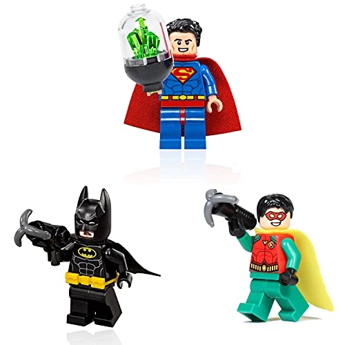 DC Super Heroes - Superman + Batman + Robin (sh489-sh312-sh514) 3 pcs