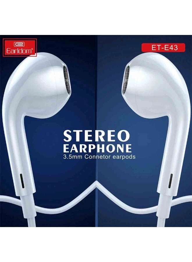 ET-E43 Wired Earbud