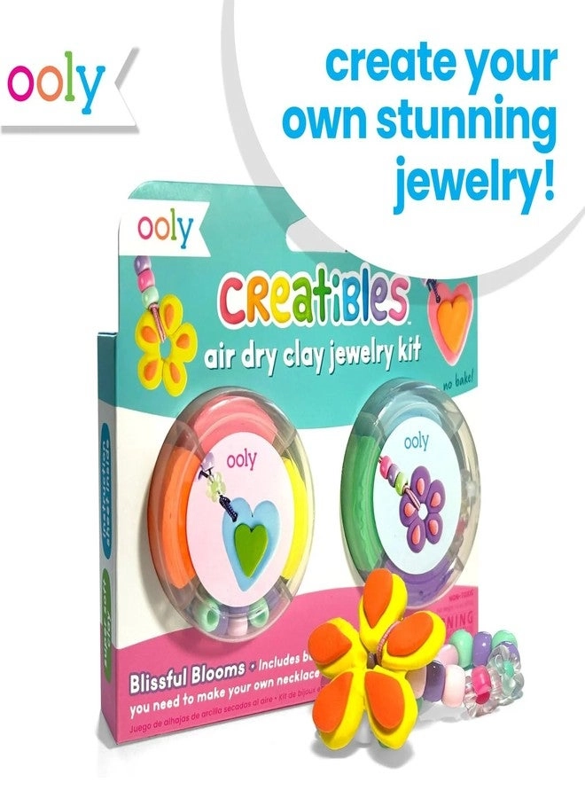 Creatibles Air Dry Clay Jewelry Kit - 6 Clay Colors Beads