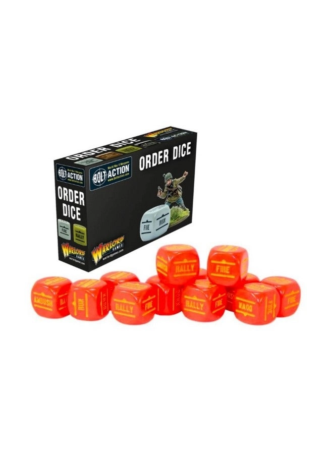 WARLORD GAMES Red Order Dice
