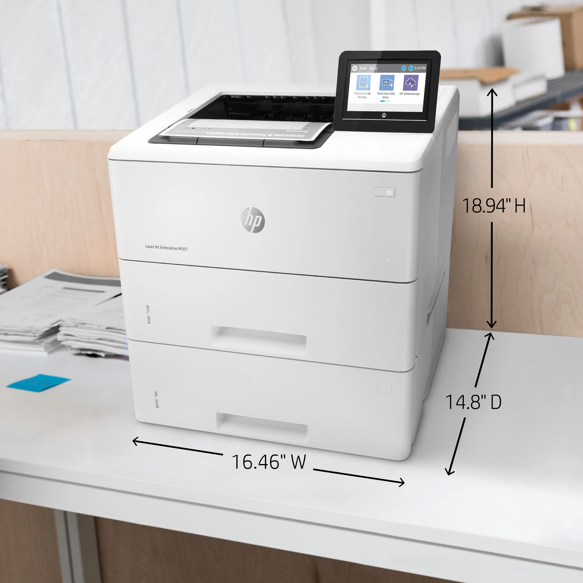 LaserJet Enterprise M507X