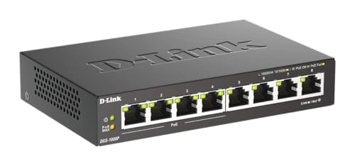 DGS-1008P/E 8-ports