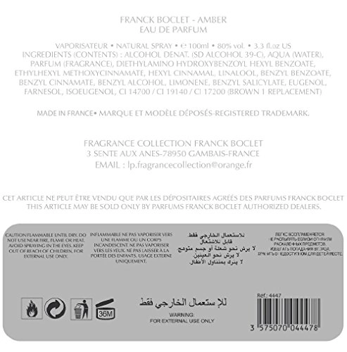Amber Eau de Parfum 100 ml