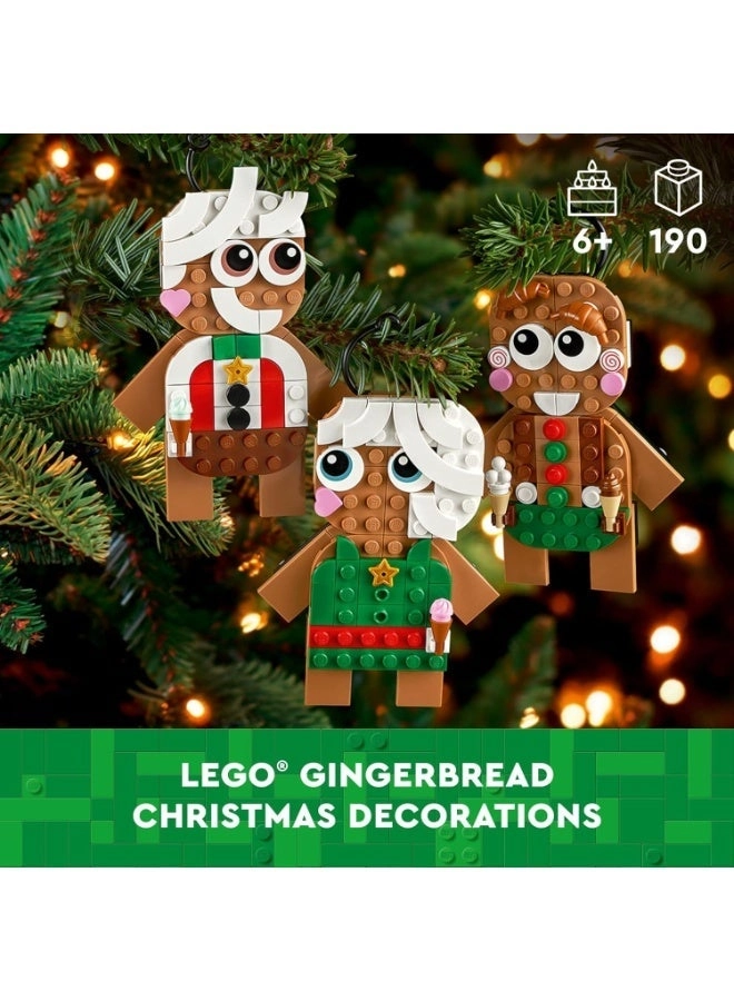 Gingerbread Ornaments (40642) - Christmas