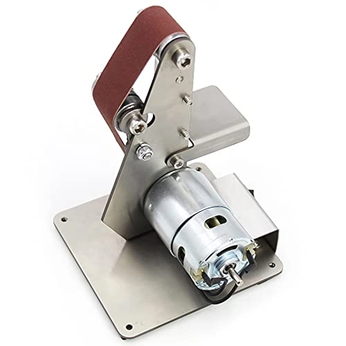 Electric Mini Vertical Belt Sander - 96W 220V Fixed-Angle Sharpener