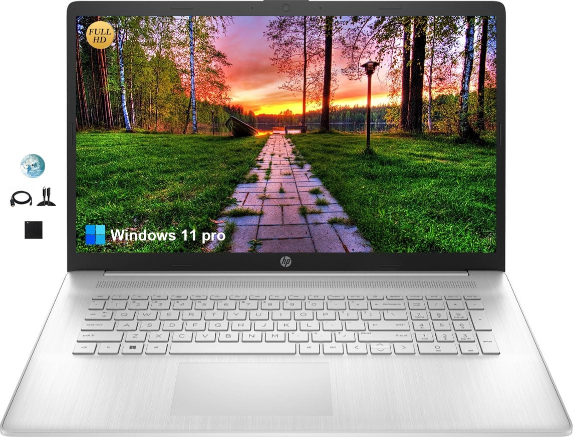 HP 2024 Newest 17 - 17.3 inch 1000 gigabyte 32 gigabyte Intel Core i3-1215U