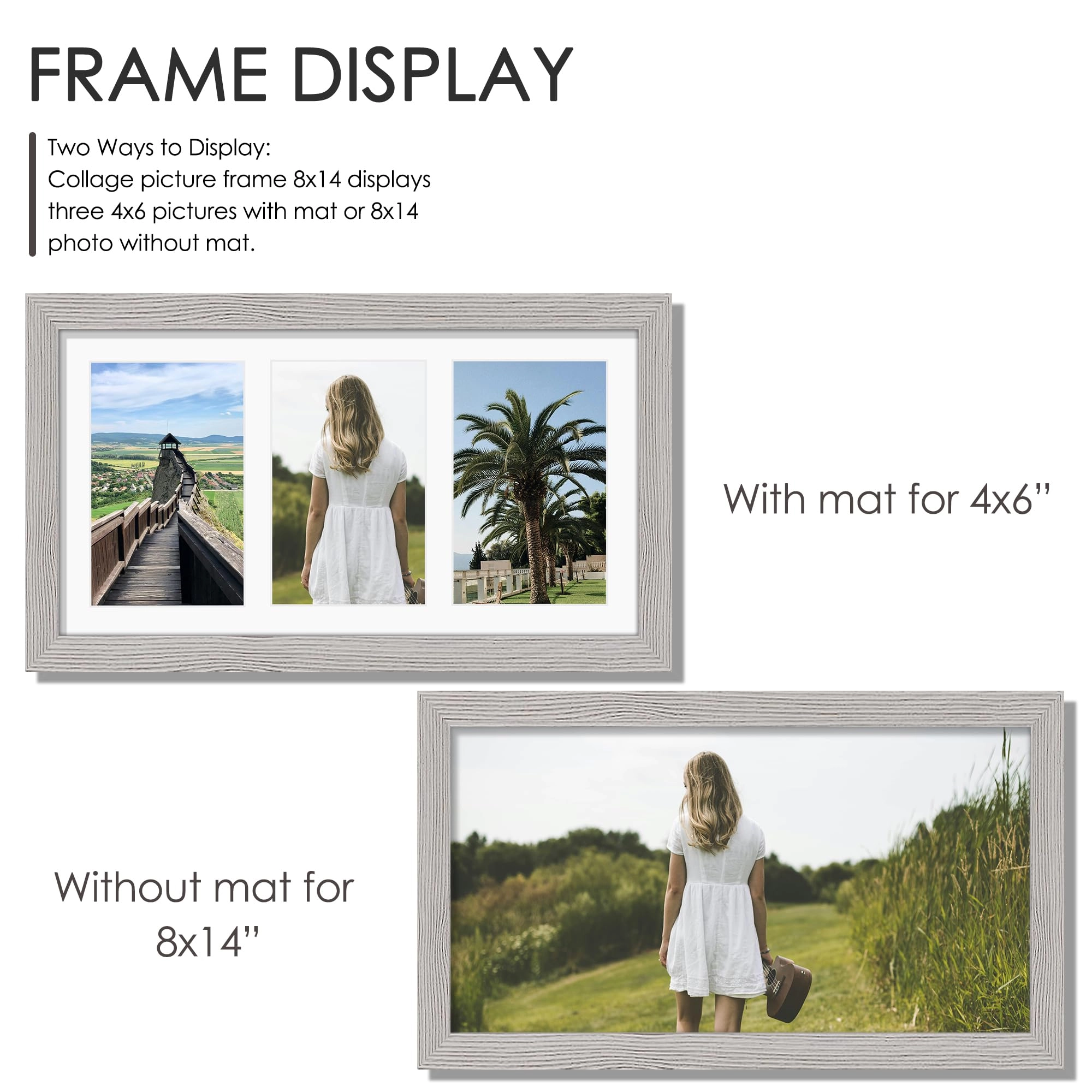 Collage Picture Frame - 8x14 3
