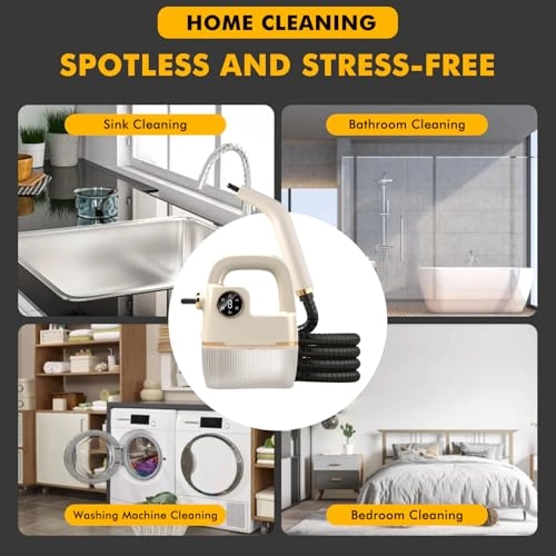 Handheld High Pressure Steam Cleaner - 4.5 bar 800ml