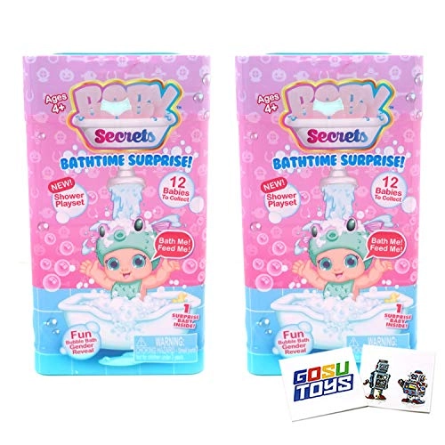 Baby Secrets Bathtime Surprise - Pink 2 Stickers Pack