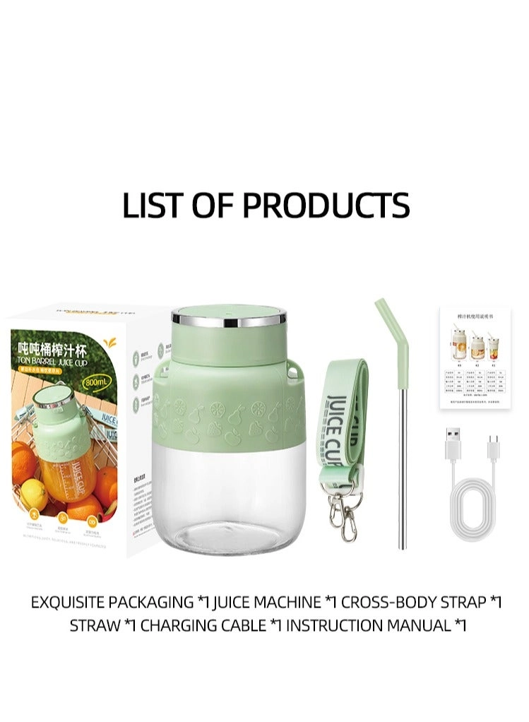 Portable Juicer Cup - 800ml