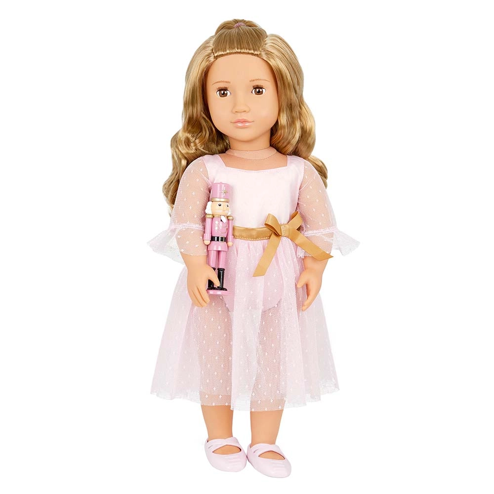 Natasha Doll - 18 Inch Pink Dress Nutcracker Ages 3+