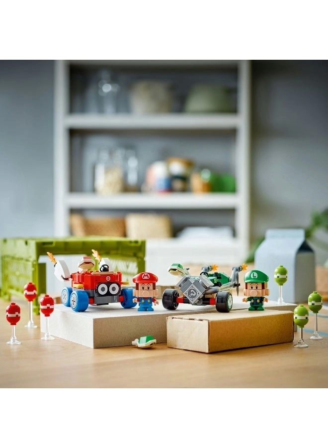 Super Mario Mario Kart Baby Mario vs. Baby Luigi (72034)