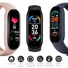 M6 Smart Band - 1.1" TFT 80*160 Heart Rate