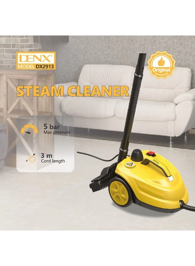 Steam Cleaner - 5 bar 2.1 Liters