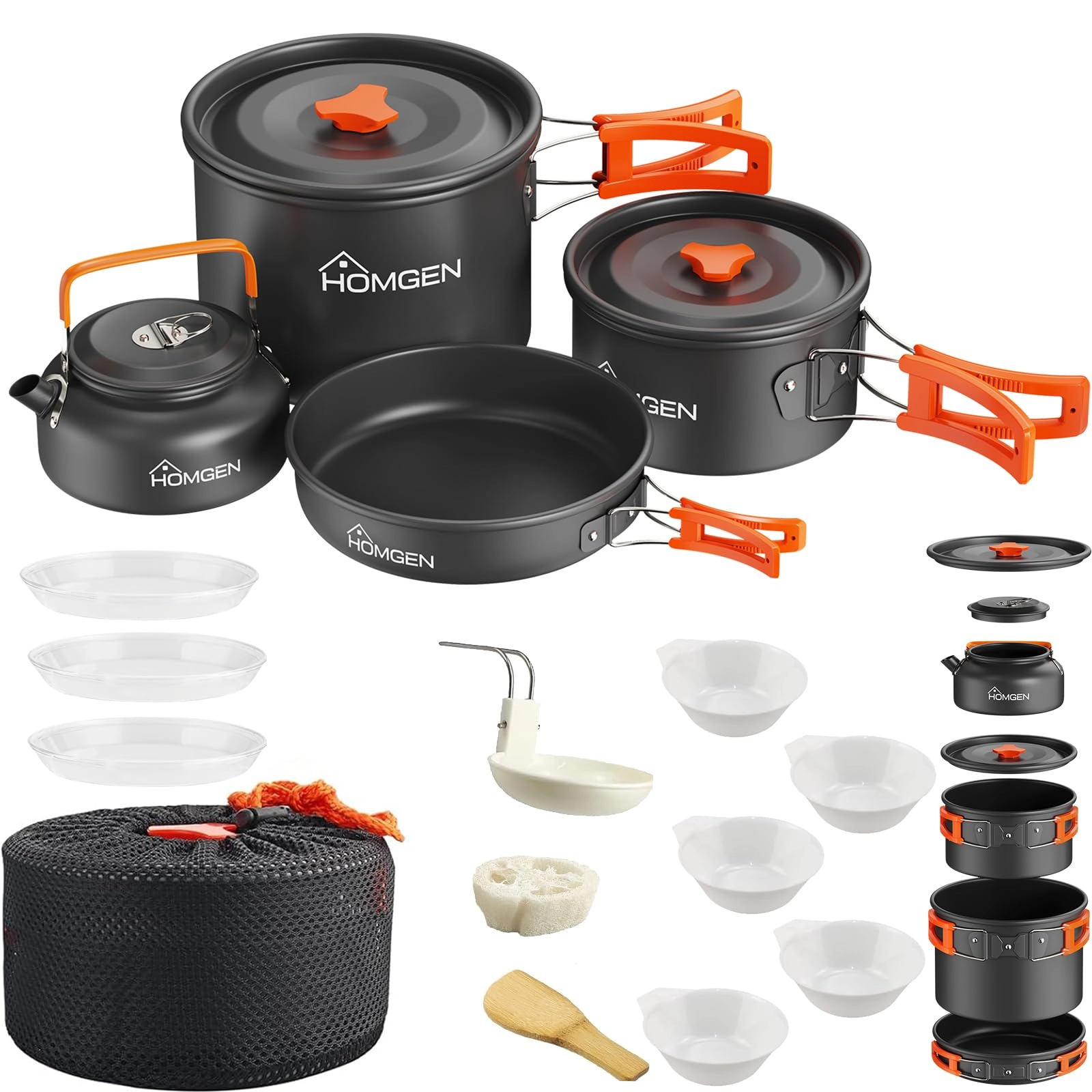 homgen Camping Cooking Set - 16 piece(s)