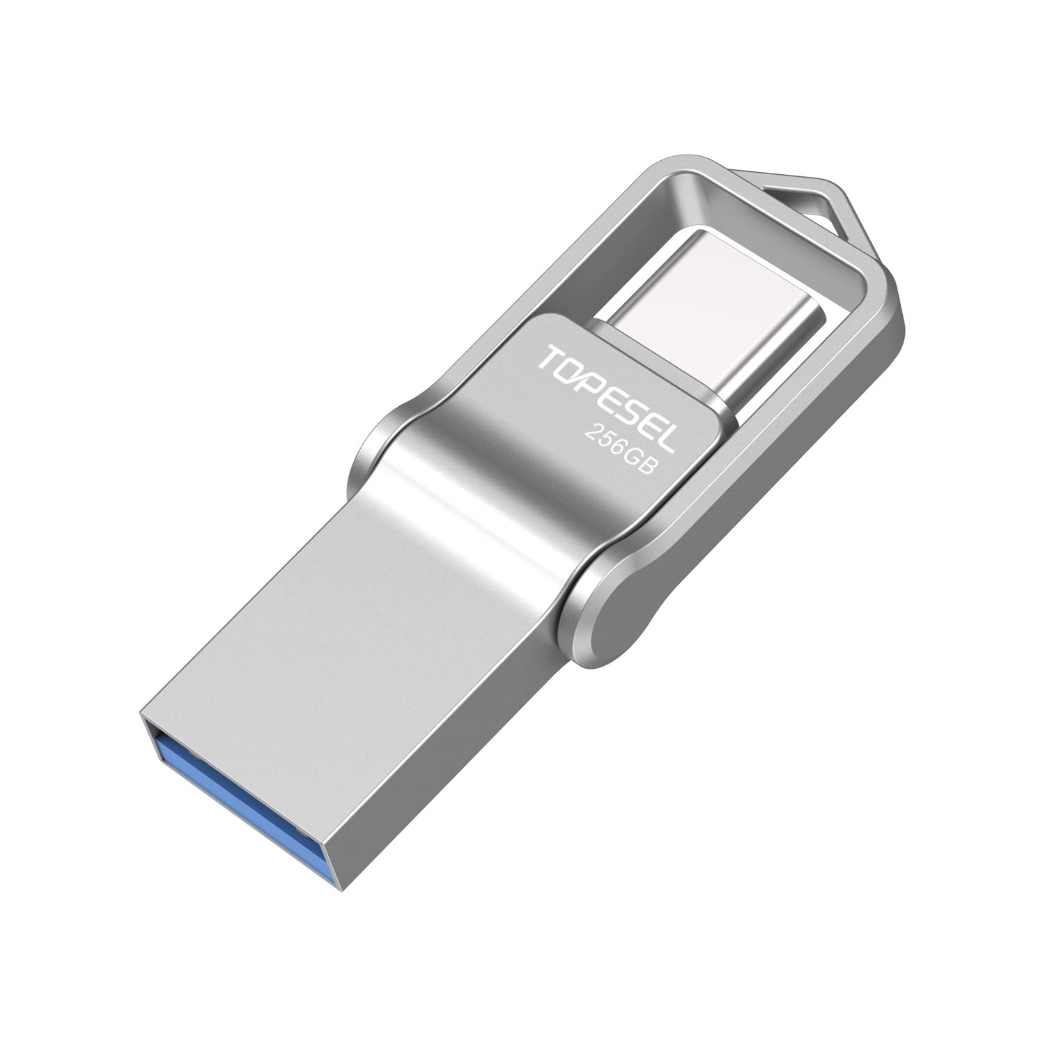 TOPESEL UDP-Tech - USB 3.0 USB A & Type C 256GB