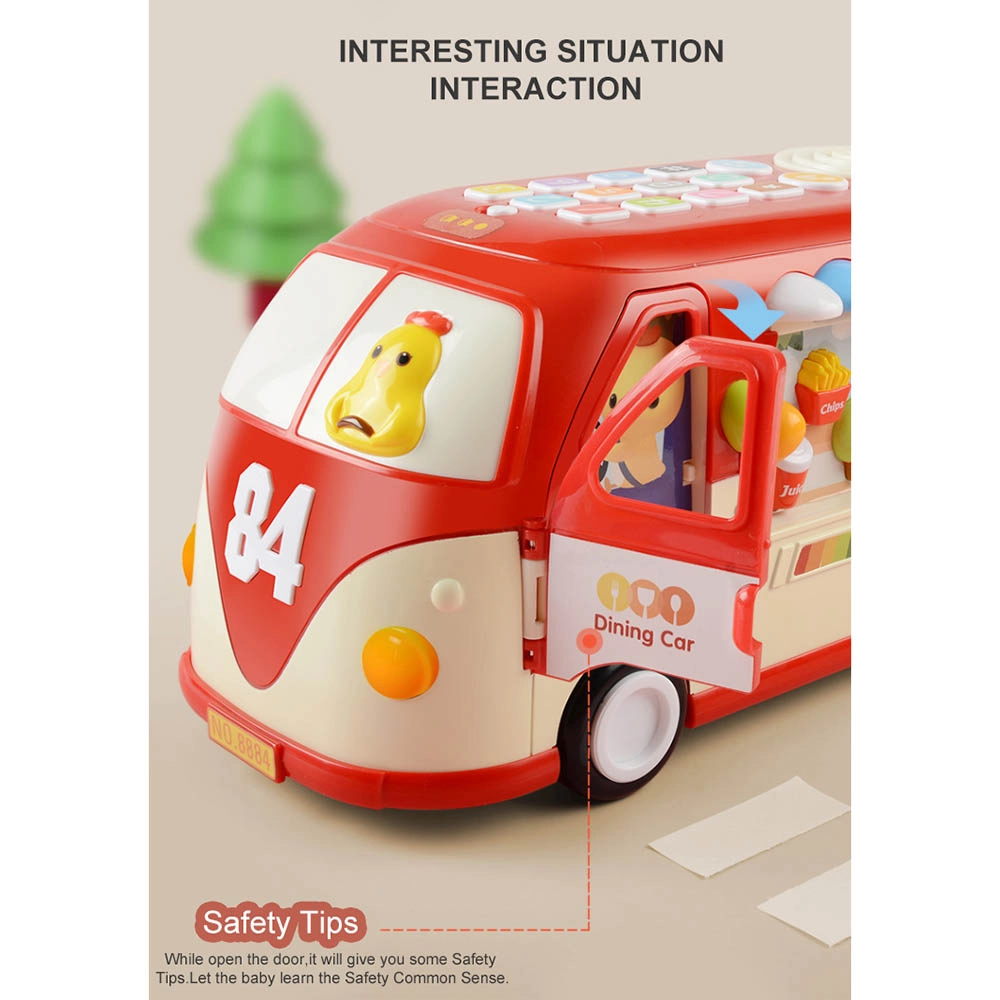 Ice Cream Truck Musical Pretend Play Food Van - Suitable for 18 months and above