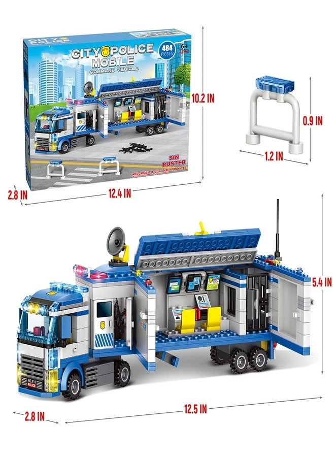 City Police Mobile Command Center Truck - 484 pcs