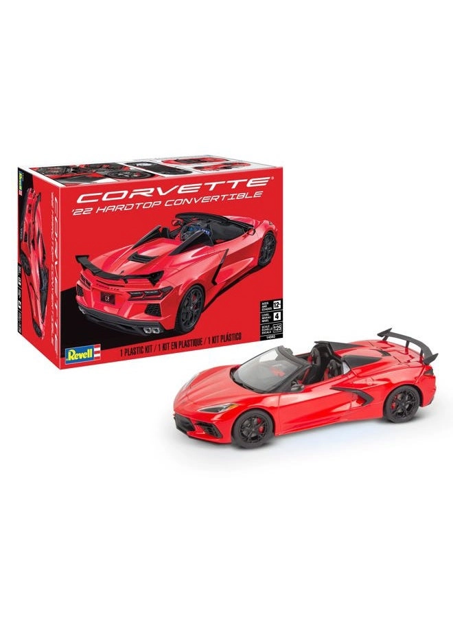 Revell Corvette C8 Hardtop Convertible Model Kit (14583) - 1:25