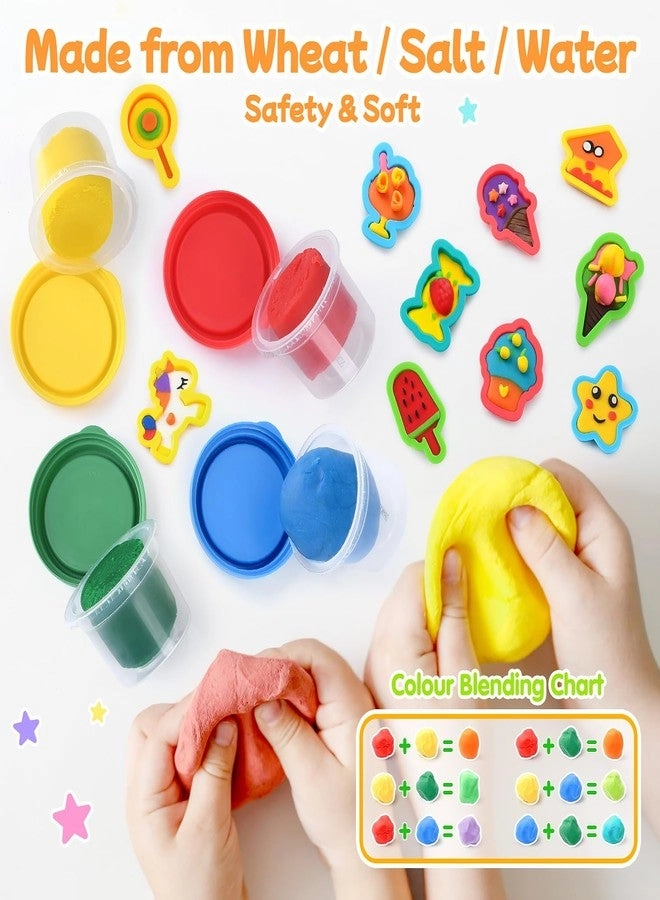 Modelling Clay Set - 3+ years 6 pcs