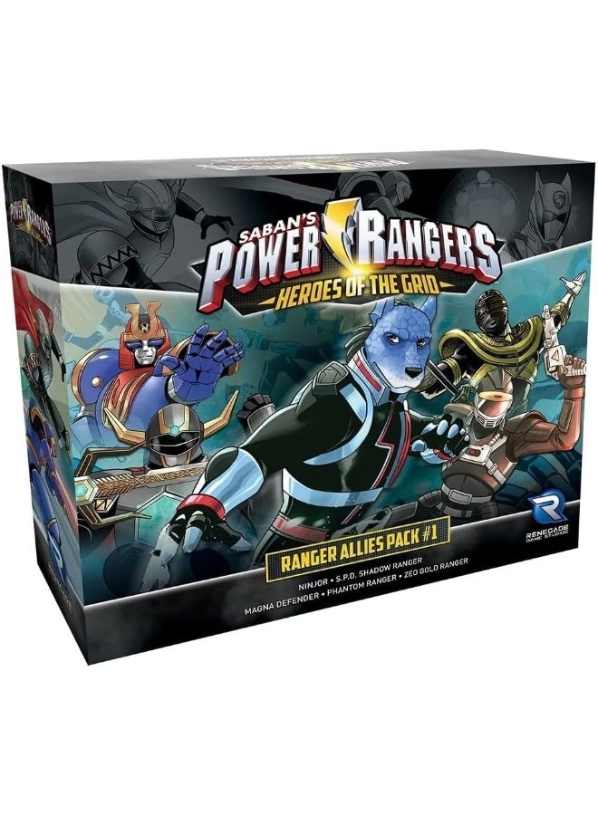 Power Rangers: Heroes of The Grid: Allies Pack #4 - Roleplaying Miniatures Game