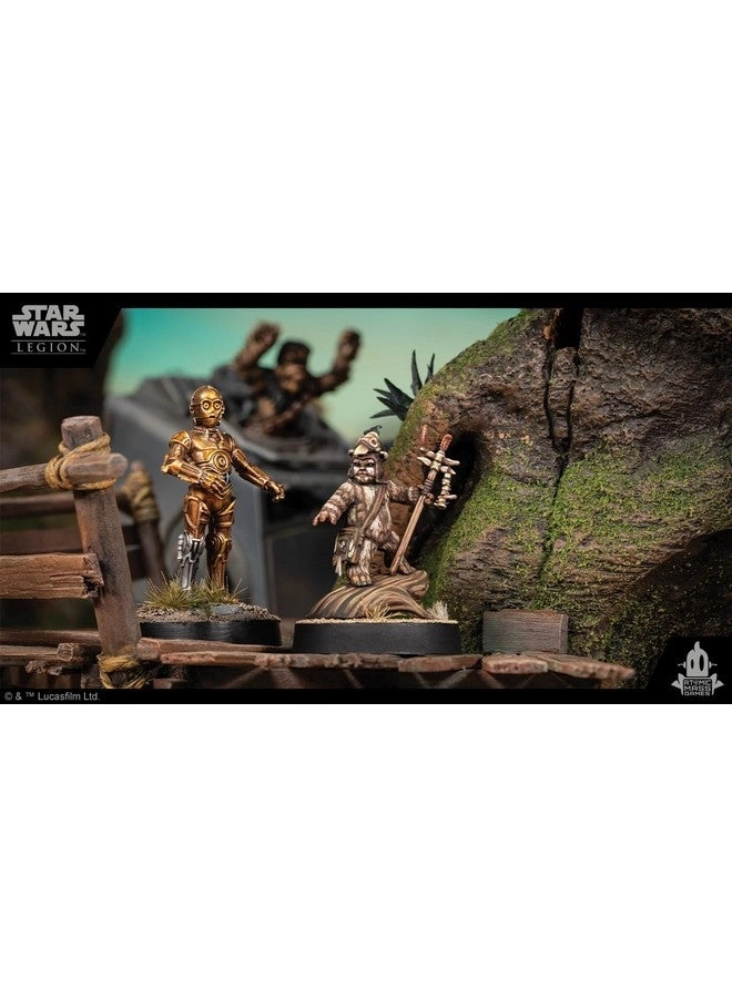 Star Wars: Legion Logray & Wicket Commander Expansion: Heroic Ewoks!