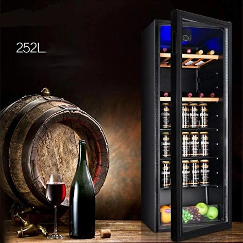 Single Door Countertop Refrigerator - Glass Door Portable