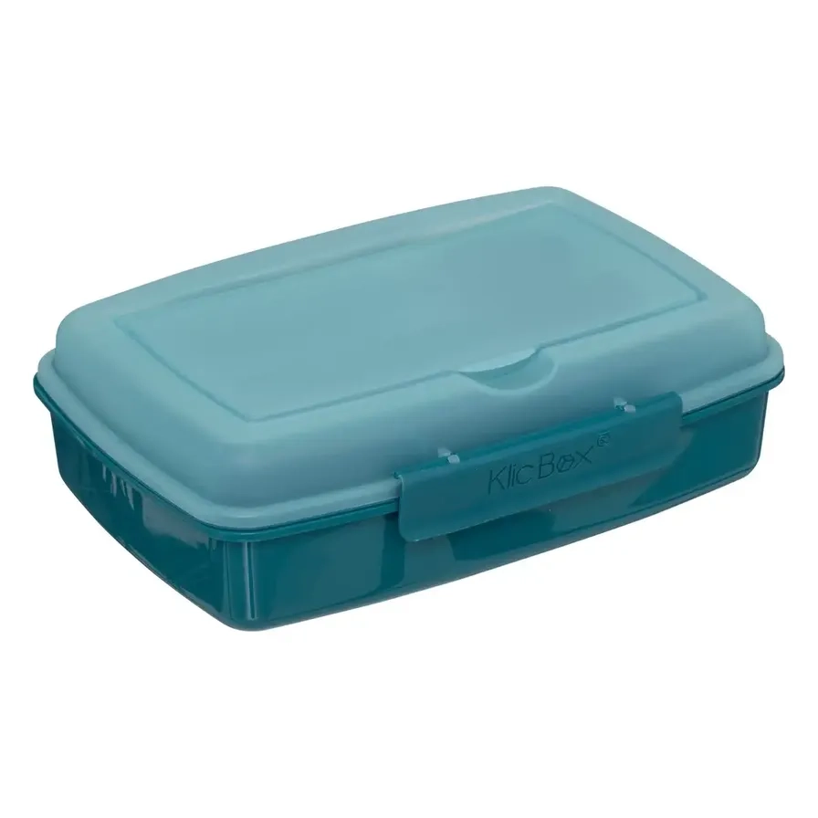 Lunch Box with Cutlery - Assorted Colors 1.2 L