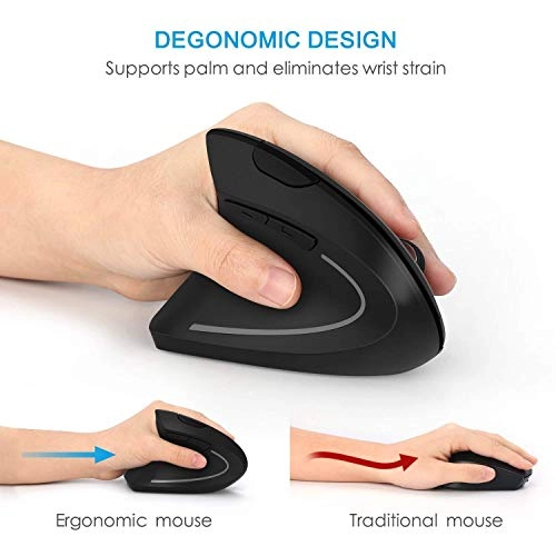 Vertical Ergonomic Mouse - USB