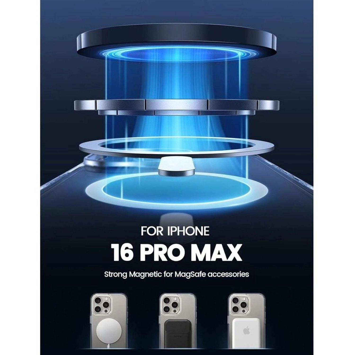 MCAP16PM01CL Clear Case for iPhone 16 Pro Max