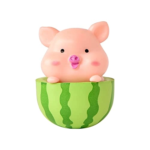 Cute Pig Ornaments - Resin Set