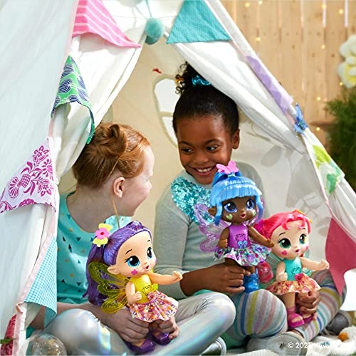 Siena Sparkle Pixie Doll - 10.5 Inch Glowing Purple Hair Ages 3+