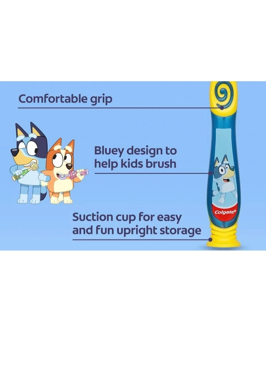 Bluey Toothbrush - Extra Soft 2-Piece Pack