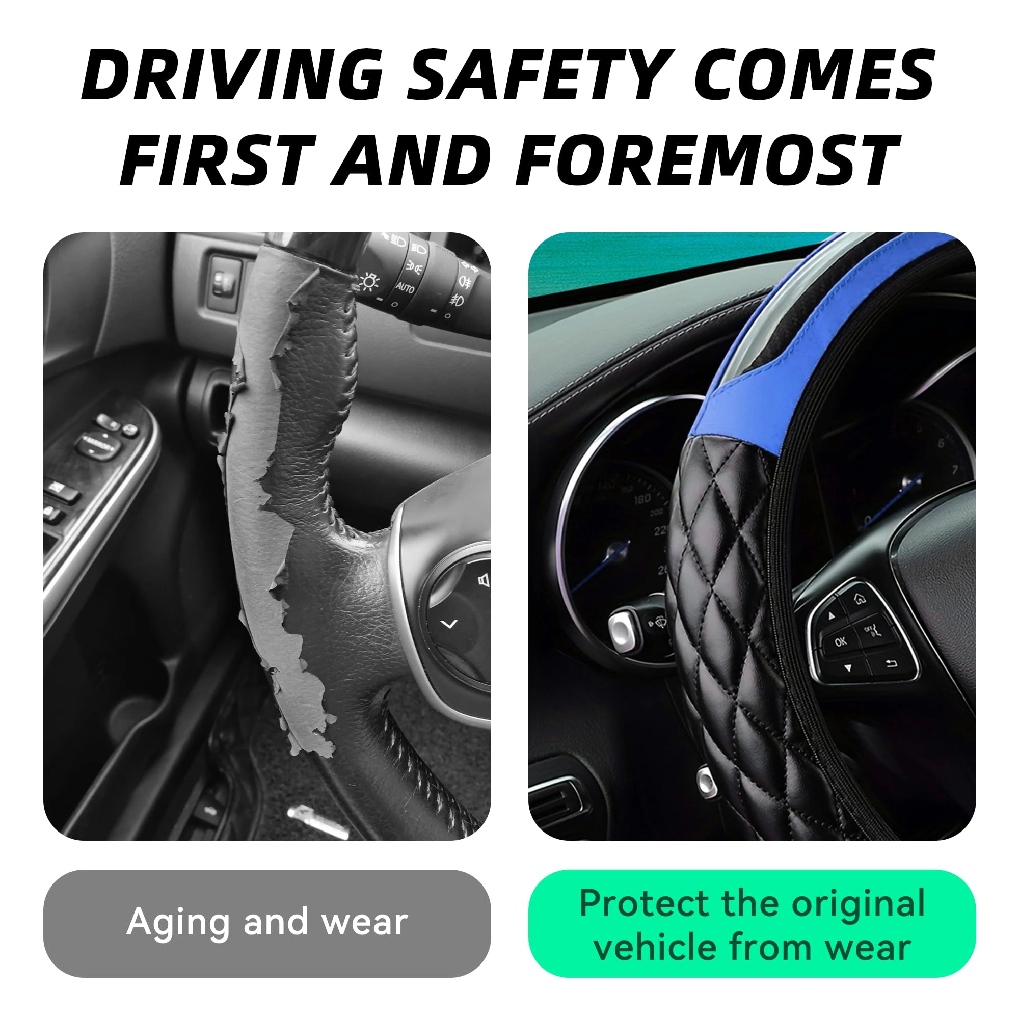 Car Steering Wheel Cover
