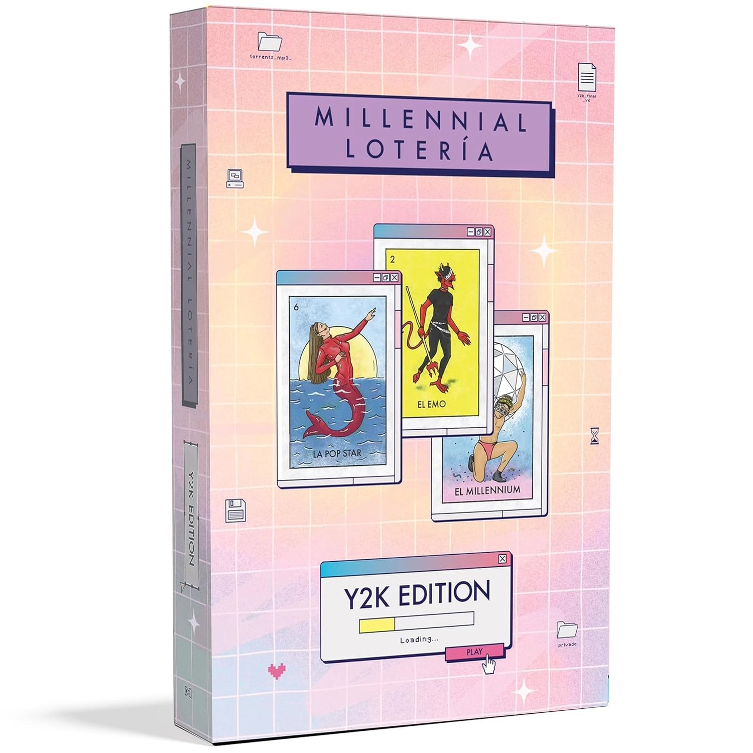B Blue Star Press Millennial Loteria: Y2K Edition - 13 years and up English