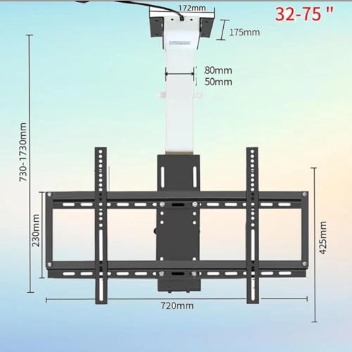 TV Ceiling Mount - 50kg 32-75 inch
