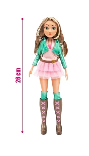 Flora Fashion Doll - 27 cm Plastic Long Flowing Hair Signature Outfit Ages 4+