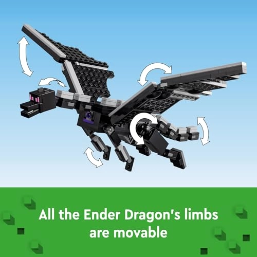 Minecraft The Ender Dragon and End Ship (21264)