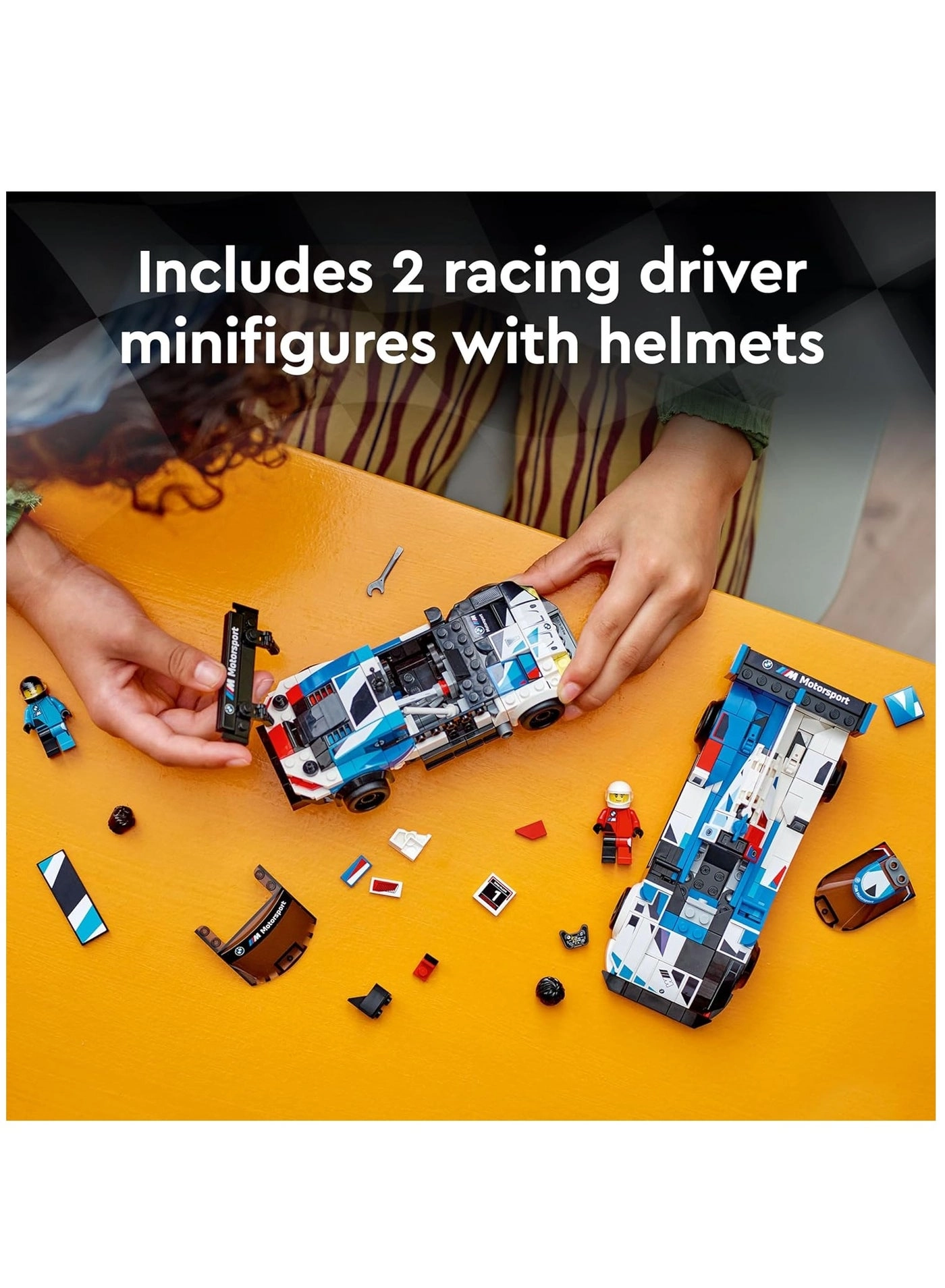 Speed Champions BMW M4 GT3 + Speed Champions BMW M Hybrid V8